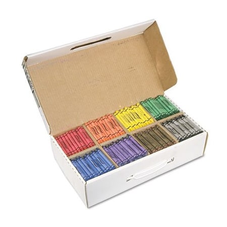 Dixon Ticonderoga Prang, Crayons Made With Soy, 800PK 32350